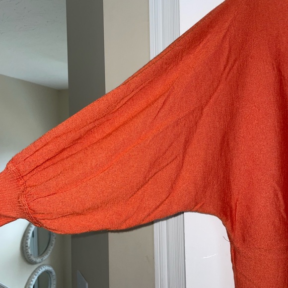 KRISTENSEN DU NORD ORANGE CASHMERE SWEATER SZ 1/US 4 - Picture 3 of 8